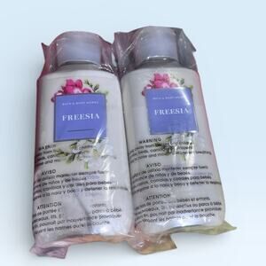 Bath and Body Works Freesia Body Lotion Set of 2 New 8 fl ou each